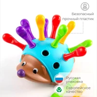 Развивающая игрушка сортер Ежик Спайк