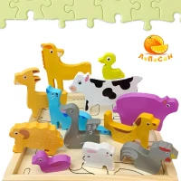 Развивающая игрушка для малышей от 3 лет деревянная сортер