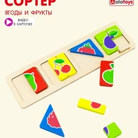 Сортер деревянный монтессори развивающий