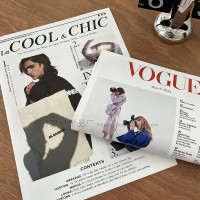 时尚摆拍装饰报纸ins潮流模特海报美食生活艺术杂志摄影摄像背景