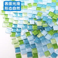 儿童手工300克水晶玻璃马赛克diy创意美术区材料DIY制作小散颗粒