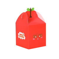 圣诞节苹果包装礼品盒现货批发夜糖果礼物纸盒