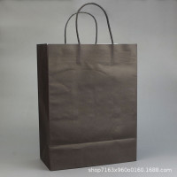 牛皮纸手提袋烘焙奶茶餐饮外卖打包袋服装购物礼品包装袋印刷logo