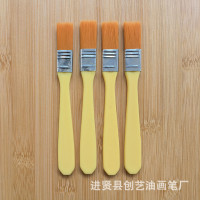 现货大量供应1号塑料杆小毛刷尼龙毛刷塑料柄毛刷批发