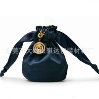 棉布收纳袋首饰五金全棉首饰袋收纳小物品袋可印刷绒布袋拉绳袋