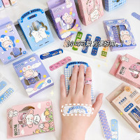 卡通防水创口贴20枚入盒装OK绷高颜值可爱学生随身装饰贴批发