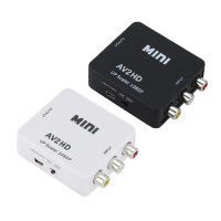 AV转HDMI转换器RCA转HDMI连接线 迷你av to hdmi游戏机转电视机