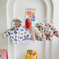 2023新款儿童棉服男女童加厚童装羽绒棉衣中小童宝宝棉袄外套直播