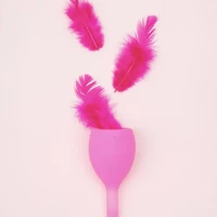 Менструальная чаша силиконовая набор 2 шт для личной гигиены