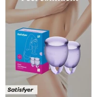 Менструальные чаш с петелькой