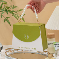 新款欧式手提伴手礼礼物礼品盒高档结婚婚礼伴娘礼品套装盒子批发