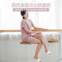 厂家清仓特价 安旦天丝莫代尔睡衣女夏季短袖短裤家居服套装
