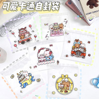 情人原创可爱零食PE袋密封袋卡通小熊饼干糖果口罩小号收纳包装袋