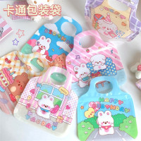 圣诞节可爱卡通手提首饰小物件收纳袋少女心零食自封包装袋软萌