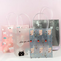 现货PP礼品袋 收纳袋pvc手提袋服饰化妆品包装袋塑料广告袋子PP袋