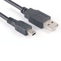 Кабель USB 2.0 A папа к Mini-B 5 pin для зарядки и передачи данных