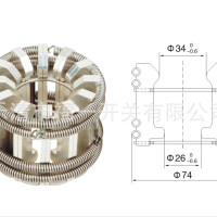 福一开关供应GC-630A捆绑式梅花触头24片/12片动触头铜触臂