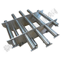 厂家供应 圆形9管除铁磁力架 强力磁力架 易清理式 永磁磁力架