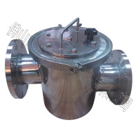 厂家供应 浆料除铁器 易清理7管 管道式浆料除铁器 除铁过滤器