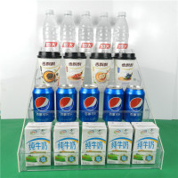 奶茶超市矿泉水零食阶梯饮料架