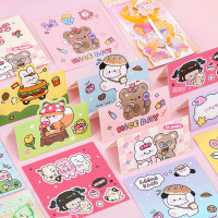 原创卡头包装标签卡通饰品对折卡片纸卡吊卡吸塑背卡异型小卡片