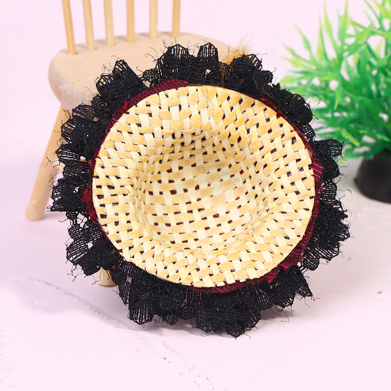 1 Pc Dollhouse Miniature Original Doll Hat Fashion Cap Headwear For Doll Accessories