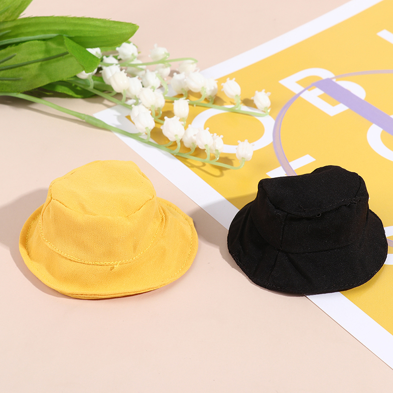 1PC New 1/8 Doll Cloth Bucket Hat For Doll Dress Decor Accessories Toys