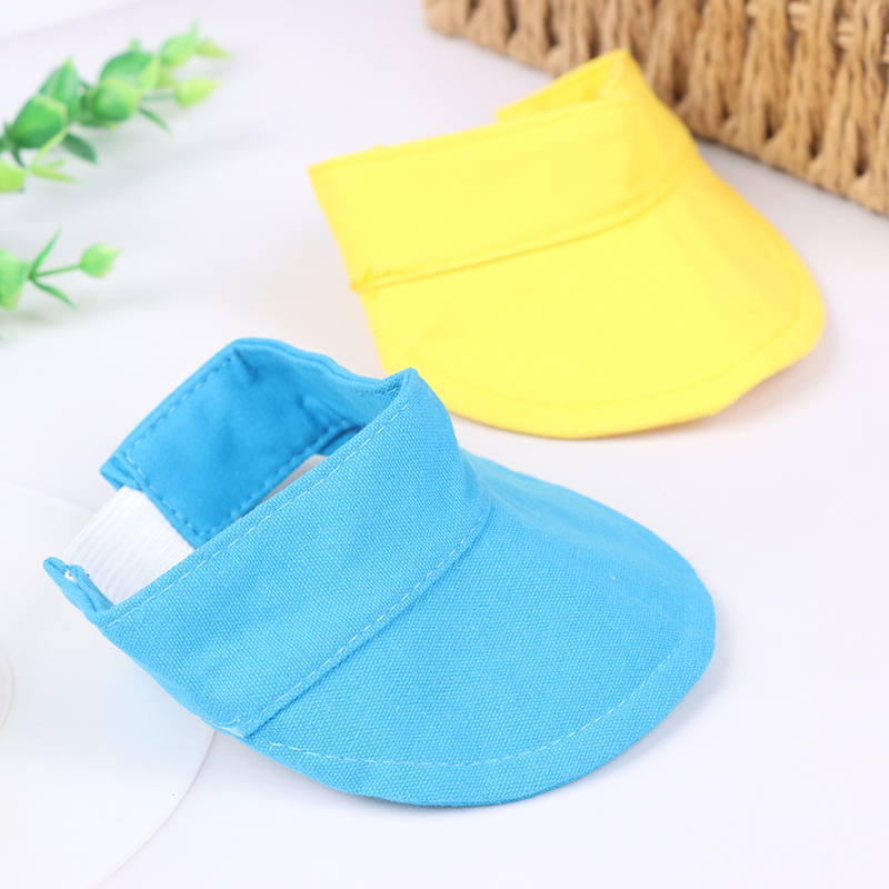 1 Pc Solid Color Baseball Cap Sun Hat For 18 Inch Doll&43 Cm Born Baby Dolls