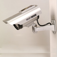 升级新款太阳能仿真监控 仿真摄像头 假监控假摄像头 虚拟摄像头