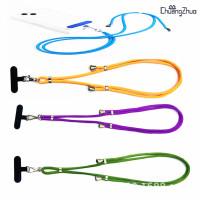 手机壳贴片尼龙挂绳手机斜跨挂绳含垫片可调节钥匙钱包挂脖绳女