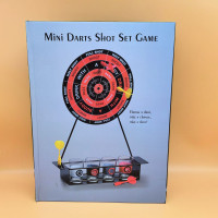 DARTS SHOT SET GAME 迷你桌面铁架磁性飞镖酒杯游戏中号  酒吧聚