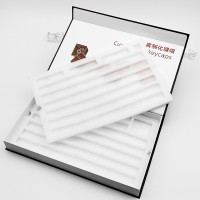 现货批发跨境键帽包装盒机械键盘彩色无LOGO双层珍珠棉中性包装盒