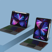 适用ipad10.2分体蓝牙键盘皮套10.5ipad8/9妙控磁吸可拆分横竖屏