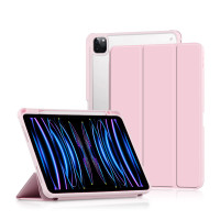 适用2022ipad11寸保护套壳mini6带笔槽平板Air45亚克力10 .2皮套