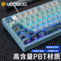 LEOBOG主题侧刻键帽原厂高度五面热升华PBT材质个性键盘帽小全套