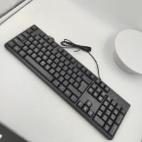 中性KB01普通有线USB游戏键盘批发 笔记本办公单键盘 电脑配件