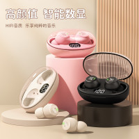 高颜值T305运动耳机无线蓝牙游戏电竞降噪TWS数显入耳式无线耳机