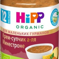 Органический крем-супчик HiPP а-ля Минестроне, 190 г