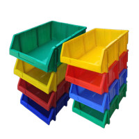 塑料零件盒物料收纳盒分类整理盒工具五金螺丝周转盒斜口元件盒