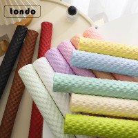 鲜花包装纸 情人节泡芙立体艺术纸压纹纸加厚防水花束包花纸