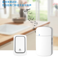 爆款自发电无线门铃家用门铃感应器叮咚音乐门铃欧英美规