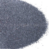 【厂家直销】专业生产黑刚玉磨料 金刚砂等喷砂材料