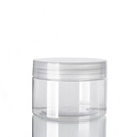 厂家销售120mlPET透明广口瓶 膏体瓶 120g面膜瓶 塑料广口盖空瓶