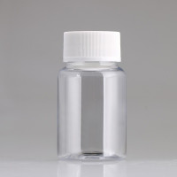工厂现货PET圆形80ml透明样板瓶小样品分装瓶 医药瓶 试用装瓶