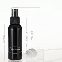 100mlPET塑料瓶 喷雾瓶 DIY美容工具 100毫升黑色化妆品瓶子