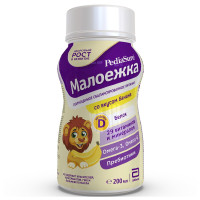 Молочная смесь Abbott PediaSure Малоежка Жидкая 3, с 12 месяцев, со вкусом банана, 200 г