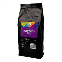 Кофе в зернах 33 Вкуса Espresso №5, 1000 г