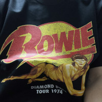 土布垃圾T恤David Bowie Diamond Dogs大衛鮑伊男女純棉圓領短袖