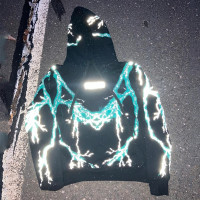 Missing Since Thursday 3M Lightning Hoodie 反光閃電套頭休閒上衣