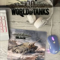 Коврик для мыши игровой компьютерный World of tanks